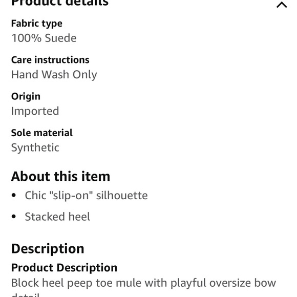 Sam Edelman Yumi Black Heeled Mule Sandal Size 7 - Picture 8 of 8